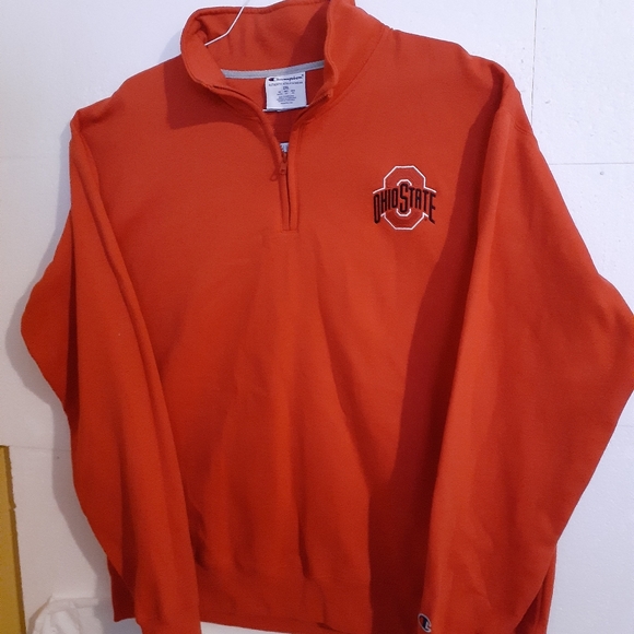 Champion Other - New NOS Champion Ohio State Zip Crew Neck Sweatshirt Men 2010's